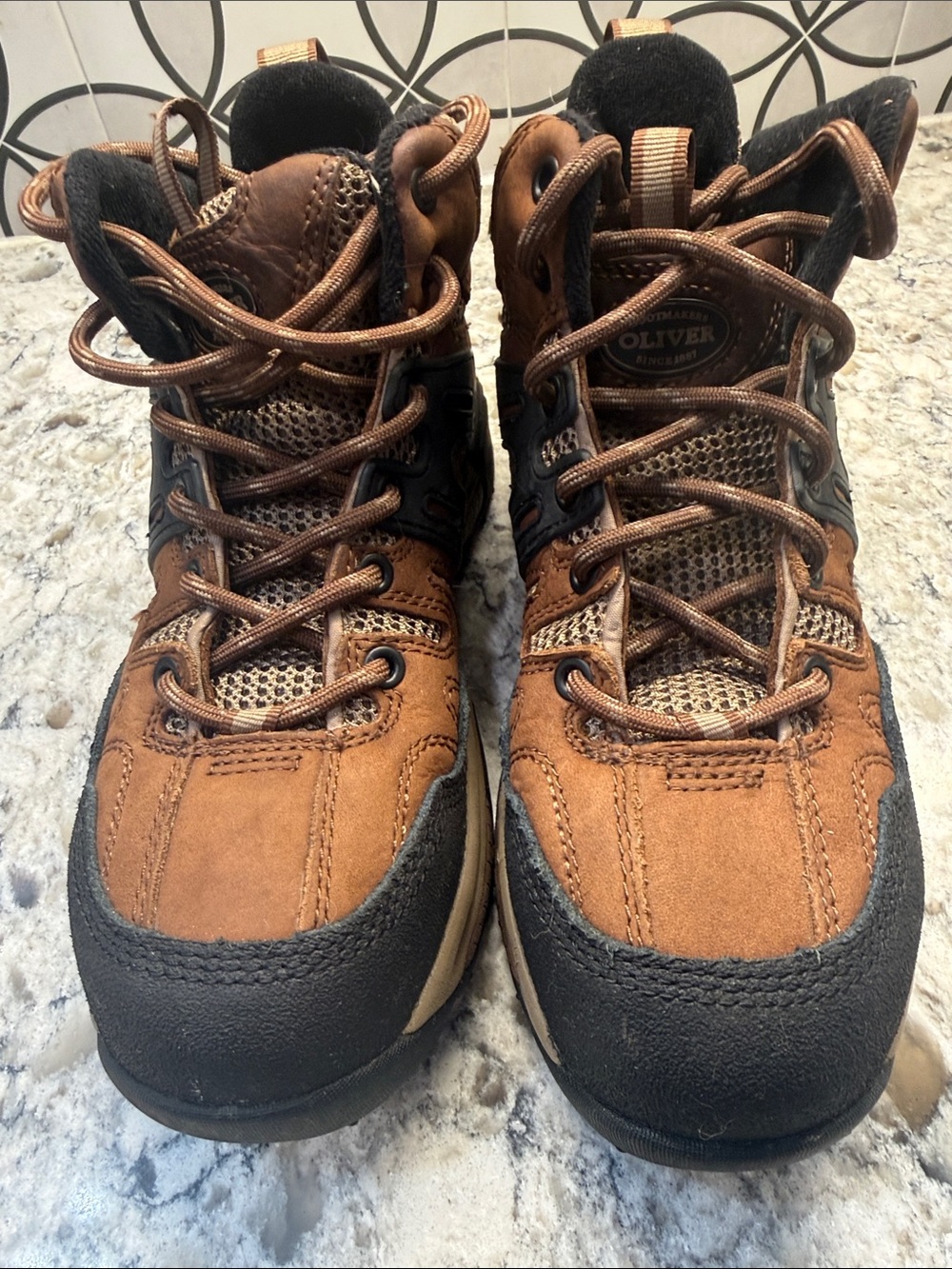 Oliver Brown and Black Women's Work Boots